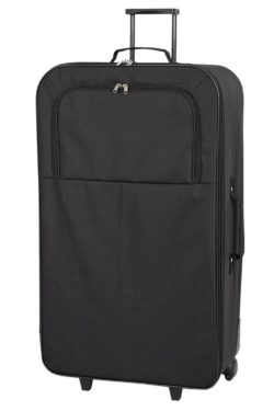 AVR Soft 2 Wheeled XL Suitcase - Black.